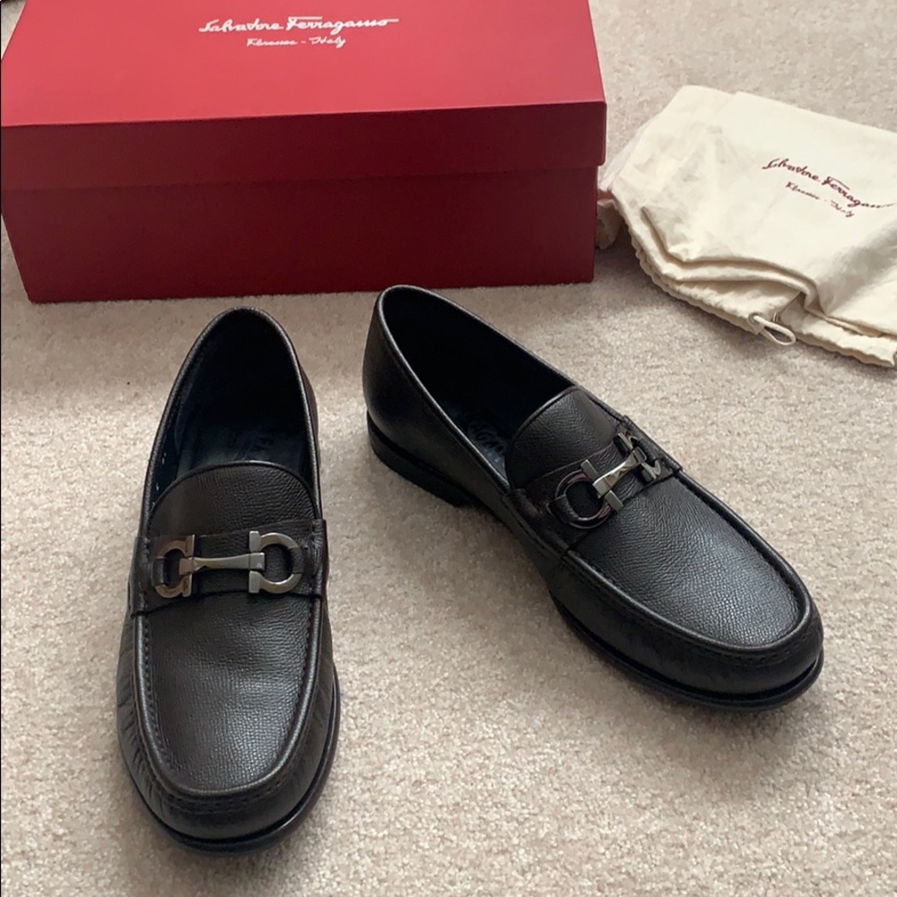 Salvatore Ferragamo “Crown” loafers